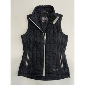 Stio Women's Azura Insulated PrimaLoft Vest Black Size X Small